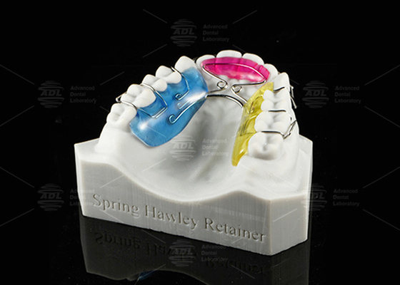 Mua Tùy chỉnh xuân Hawley giữ răng có thể tháo bỏ giữ vị trí răng sản xuất trực tuyến